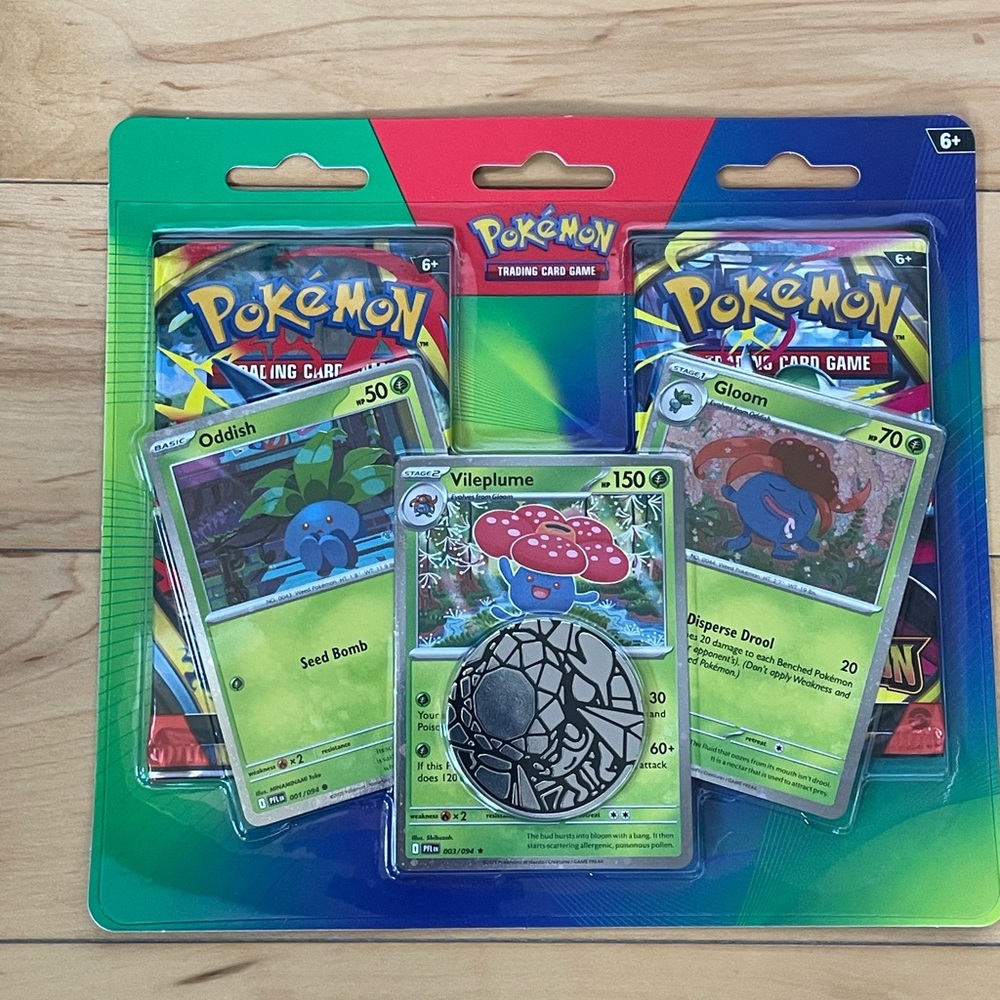 Pokemon TCG - Oddish Vileplume Gloom